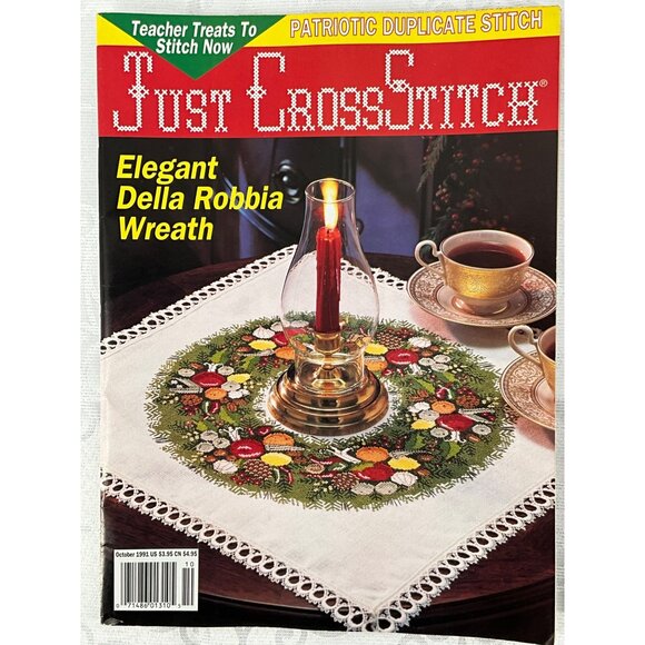 Vintage Just CrossStitch Magazine Collection 5 Issues 1991-1993 - Picture 2 of 11
